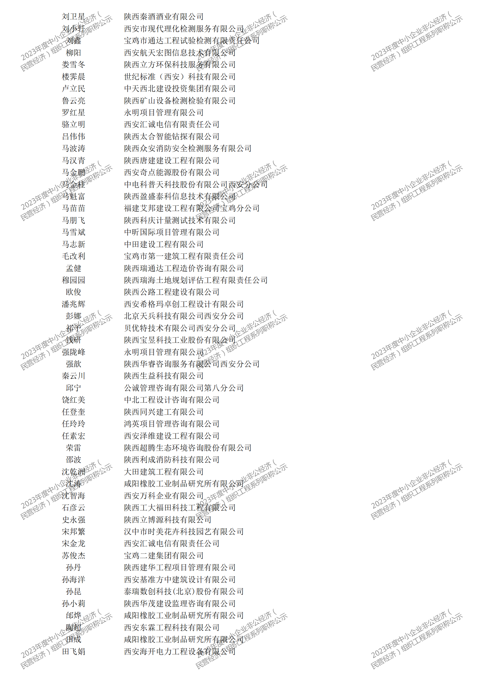 2023年度中小企業(yè)非公經(jīng)濟(jì)（民營(yíng)經(jīng)濟(jì)）組織工程系列職稱評(píng)審公示_02.png
